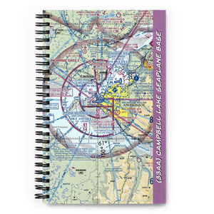 Campbell Lake Seaplane Base (33AA) VFR Sectional Notebook