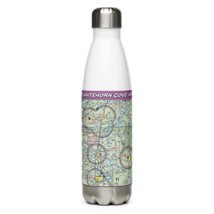 Whitehorn Cove Airport (OL20) VFR Sectional Water Bottle