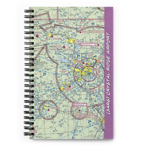 Crystal Ridge Airport (3AR6) VFR Sectional Notebook