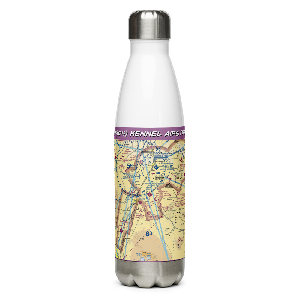 Kennel Airstrip (OR04) VFR Sectional Water Bottle 