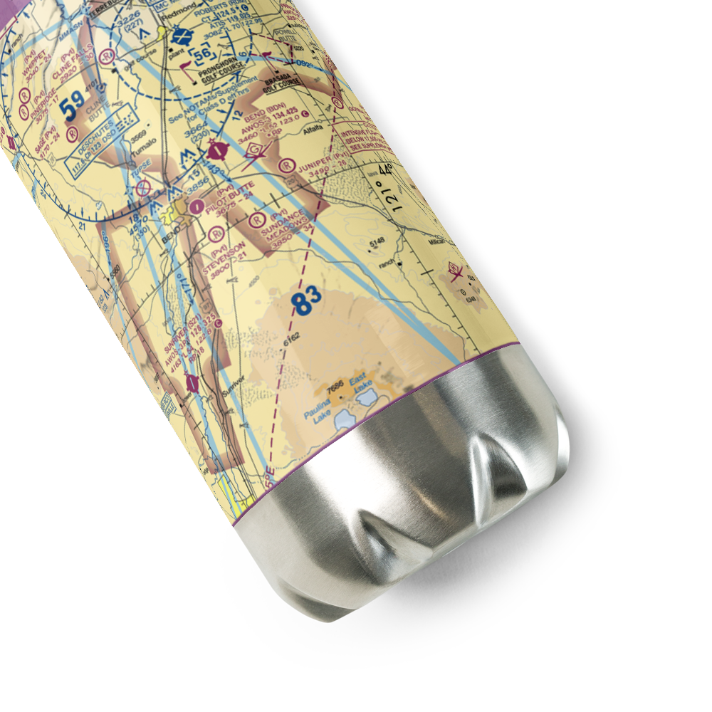 Kennel Airstrip (OR04) VFR Sectional Water Bottle 