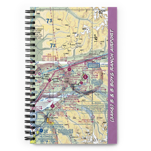 B & B Boys Ranch Airport (3AK6) VFR Sectional Notebook