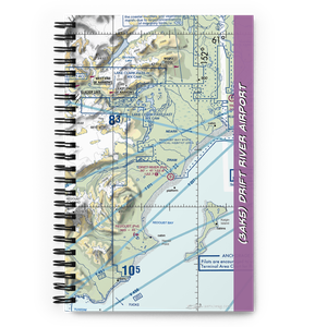 Drift River Airport (3AK5) VFR Sectional Notebook