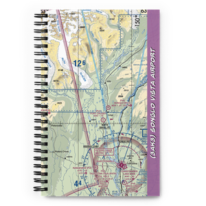 Songlo Vista Airport (3AK3) VFR Sectional Notebook