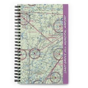 Grove Hill Municipal Airport (3A0) VFR Sectional Notebook