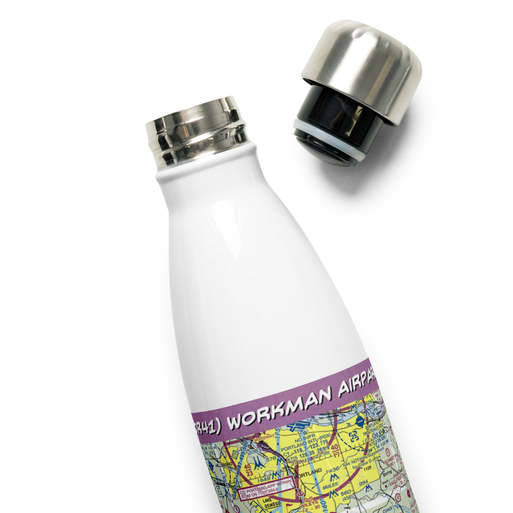 Workman Airpark (OR41) VFR Sectional Water Bottle 