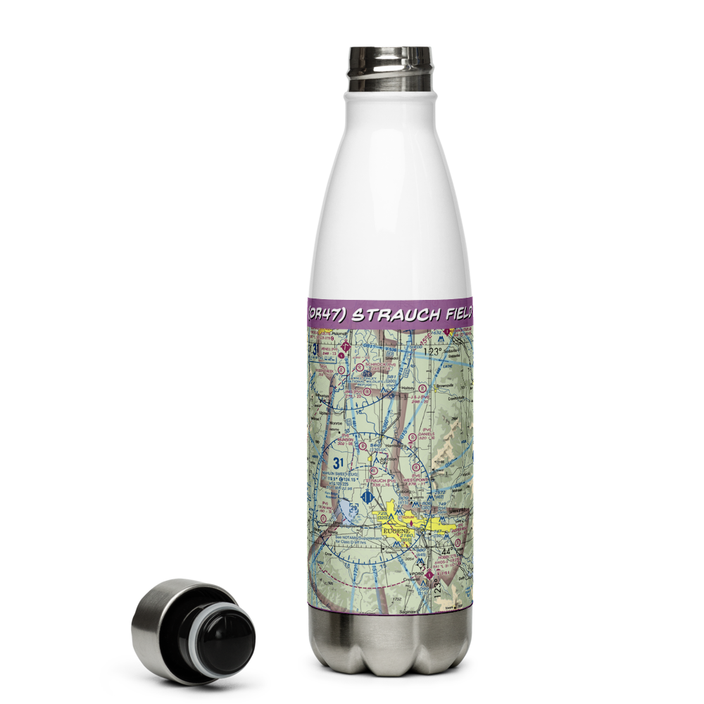 Strauch Field (OR47) VFR Sectional Water Bottle 