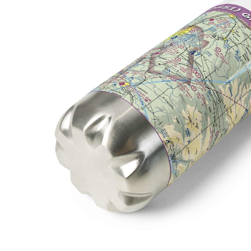 Gillette Field (OR51) VFR Sectional Water Bottle 