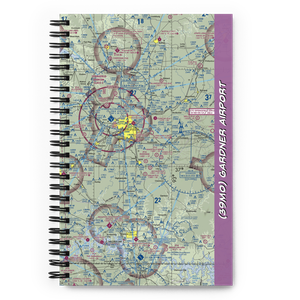 Gardner Airport (39MO) VFR Sectional Notebook