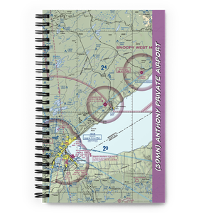 Anthony Private Airport (39MN) VFR Sectional Notebook