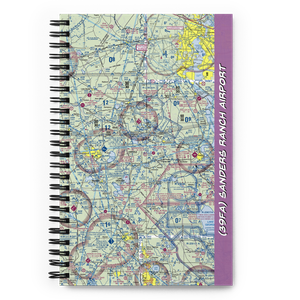 Sanders Ranch Airport (39FA) VFR Sectional Notebook