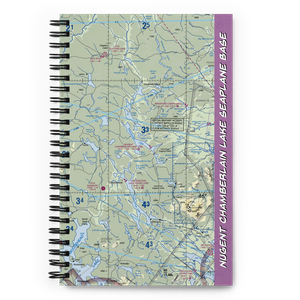 Nugent Chamberlain Lake Seaplane Base (39B) VFR Sectional Notebook