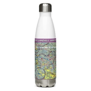 Lakehill Airport (P09) VFR Sectional Water Bottle