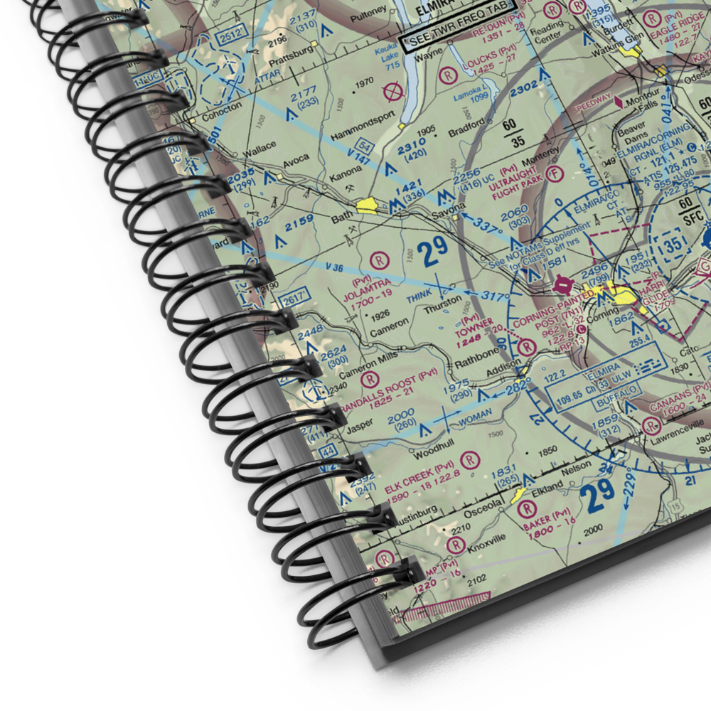 Greenlawn Farm Airport (38NY) VFR Sectional Notebook 