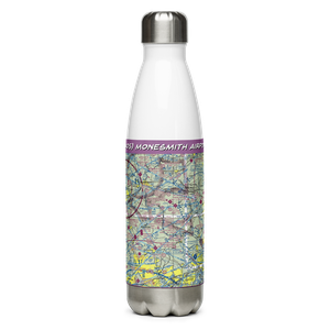 Monesmith Airport (PA05) VFR Sectional Water Bottle