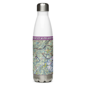 JJ & PK Airport (PA08) VFR Sectional Water Bottle