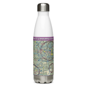 Canaan's Field (PA17) VFR Sectional Water Bottle