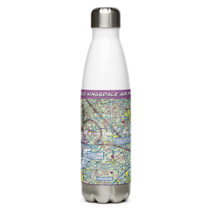 Kingsdale Air Park (PA23) VFR Sectional Water Bottle
