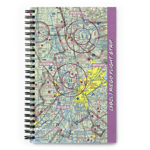 Riego Flight Strip (38CL) VFR Sectional Notebook