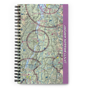 Brisson Airport (37VT) VFR Sectional Notebook