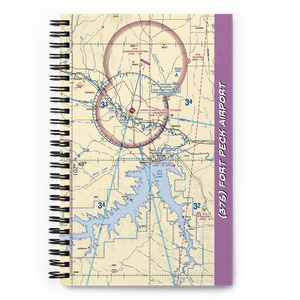 Fort Peck Airport (37S) VFR Sectional Notebook