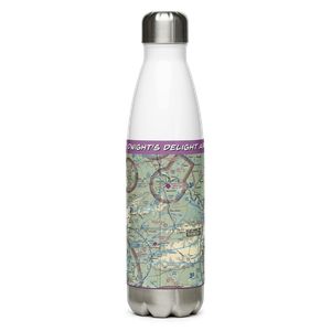 Dwight's Delight Airport (PA71) VFR Sectional Water Bottle