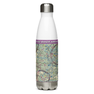 Baker Airport (PA75) VFR Sectional Water Bottle