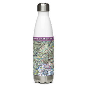 5 Lakes Airport (PA81) VFR Sectional Water Bottle