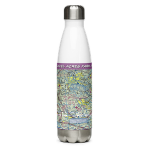 Level Acres Farm Airport (PA84) VFR Sectional Water Bottle
