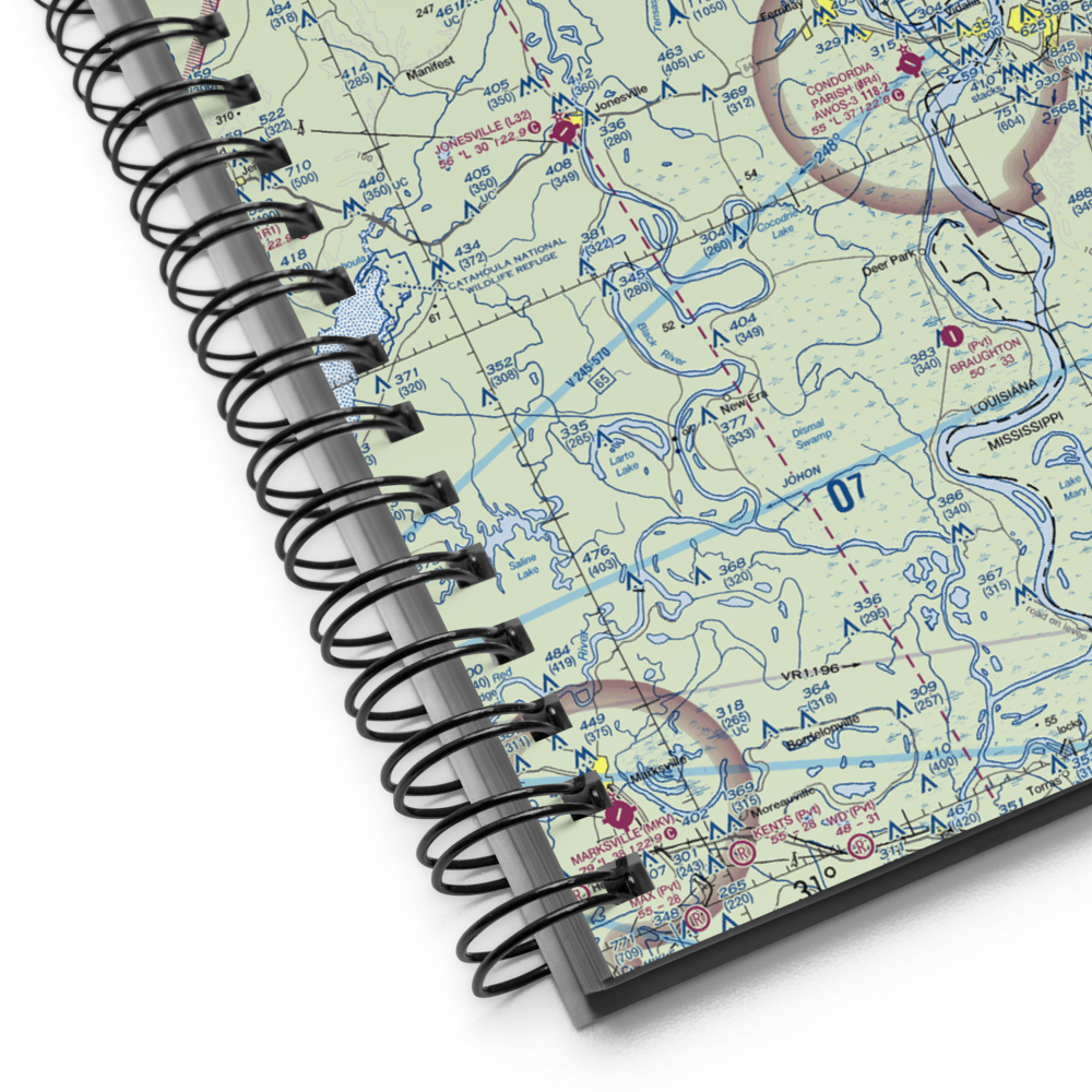 Wayne Brown Airport (37LA) VFR Sectional Notebook 
