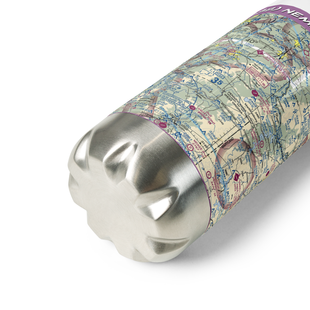 Nemacolin Airport (PA88) VFR Sectional Water Bottle 