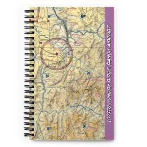 Hungry Ridge Ranch Airport (37ID) VFR Sectional Notebook