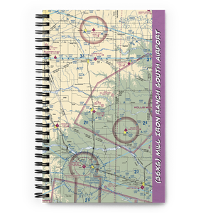 Mill Iron Ranch South Airport (36XS) VFR Sectional Notebook