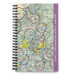 Greensboro North Airport (36NC) VFR Sectional Notebook