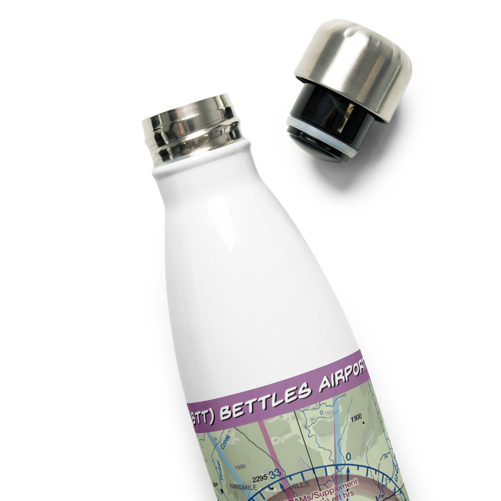 Bettles Airport (BTT) VFR Sectional Water Bottle 