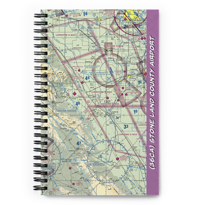 Stone Land County Airport (36CA) VFR Sectional Notebook