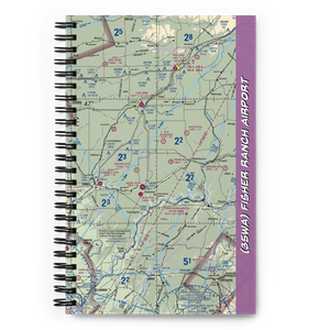Fisher Ranch Airport (35WA) VFR Sectional Notebook
