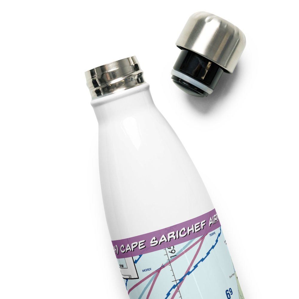 Cape Sarichef Airport (26AK) VFR Sectional Water Bottle 