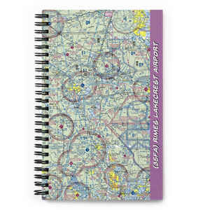 Rimes Lakecrest Airport (35FA) VFR Sectional Notebook