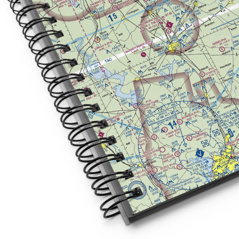 Bee Creek Airport (34TE) VFR Sectional Notebook 