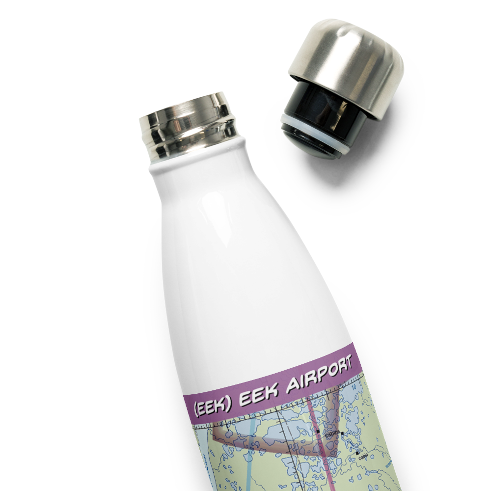 Eek Airport (EEK) VFR Sectional Water Bottle 