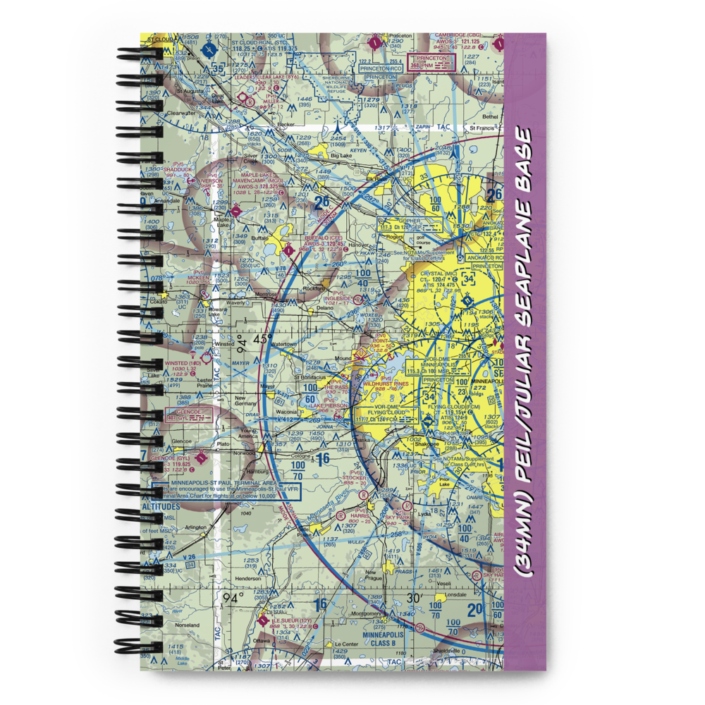 Peil/Juliar Seaplane Base (34MN) VFR Sectional Notebook 