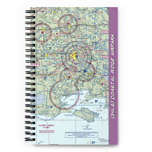 Coastal Ridge Airpark (34LS) VFR Sectional Notebook