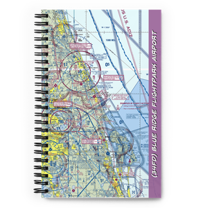 Blue Ridge Flightpark Airport (34FD) VFR Sectional Notebook