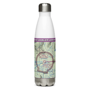 Ambler Airport (AFM) VFR Sectional Water Bottle