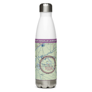 Nikolai Airport (FSP) VFR Sectional Water Bottle