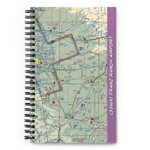 Franz Ranch Airport (33WA) VFR Sectional Notebook