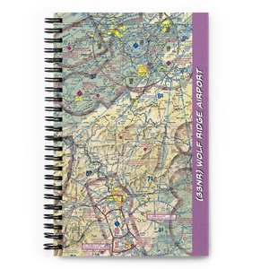Wolf Ridge Airport (33NR) VFR Sectional Notebook