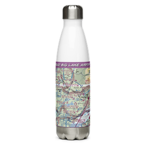 Big Lake Airport (BGQ) VFR Sectional Water Bottle