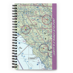 R O Ranch STOLport (33FD) VFR Sectional Notebook